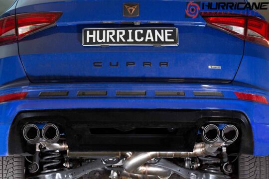 Cupra Ateca Hurricane 3.5" Abgasanlage ab OPF - Ibraimi Motorsport