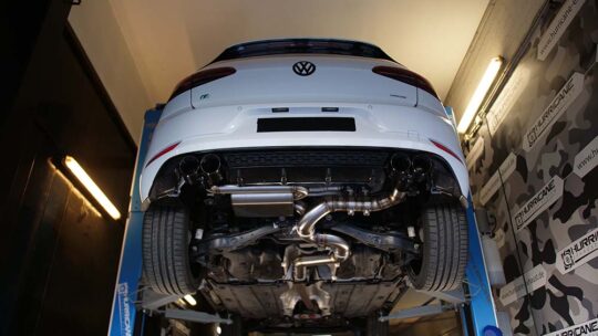 VW Golf 7R Hurricane 3.5" Abgasanlage ab Kat. / OPF - Ibraimi Motorsport 8