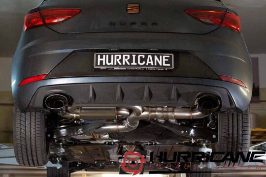 Seat Leon Cupra 5F 290 OPF inkl. Hurricane 3.5" Abgasanlage ab OPF - Ibraimi Motorsport 1
