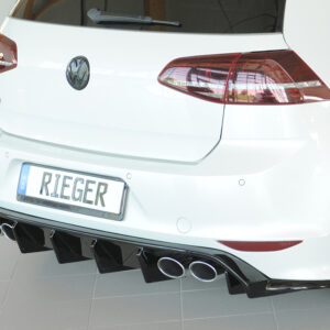 VW Golf 7R / R-Line Vorfacelift Rieger Heckdiffusor - Ibraimi Motorsport