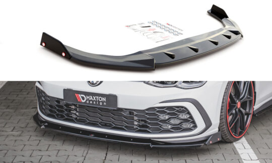 VW Golf 8 GTI / R-Line Maxton Frontspoiler V3 - Ibraimi Motorsport 1