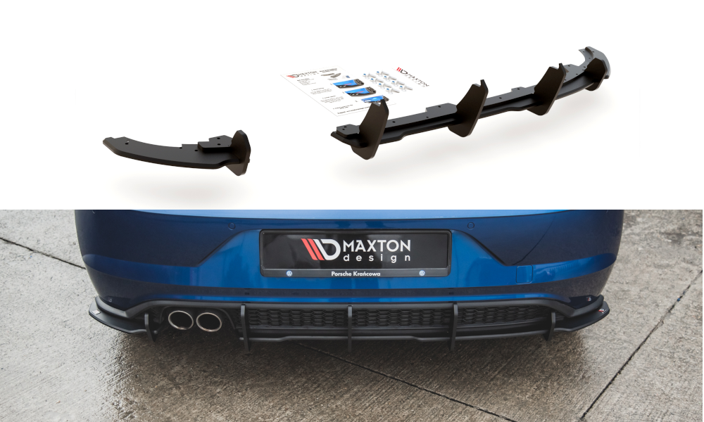 VW Polo GTI AW Race Heckdiffusor